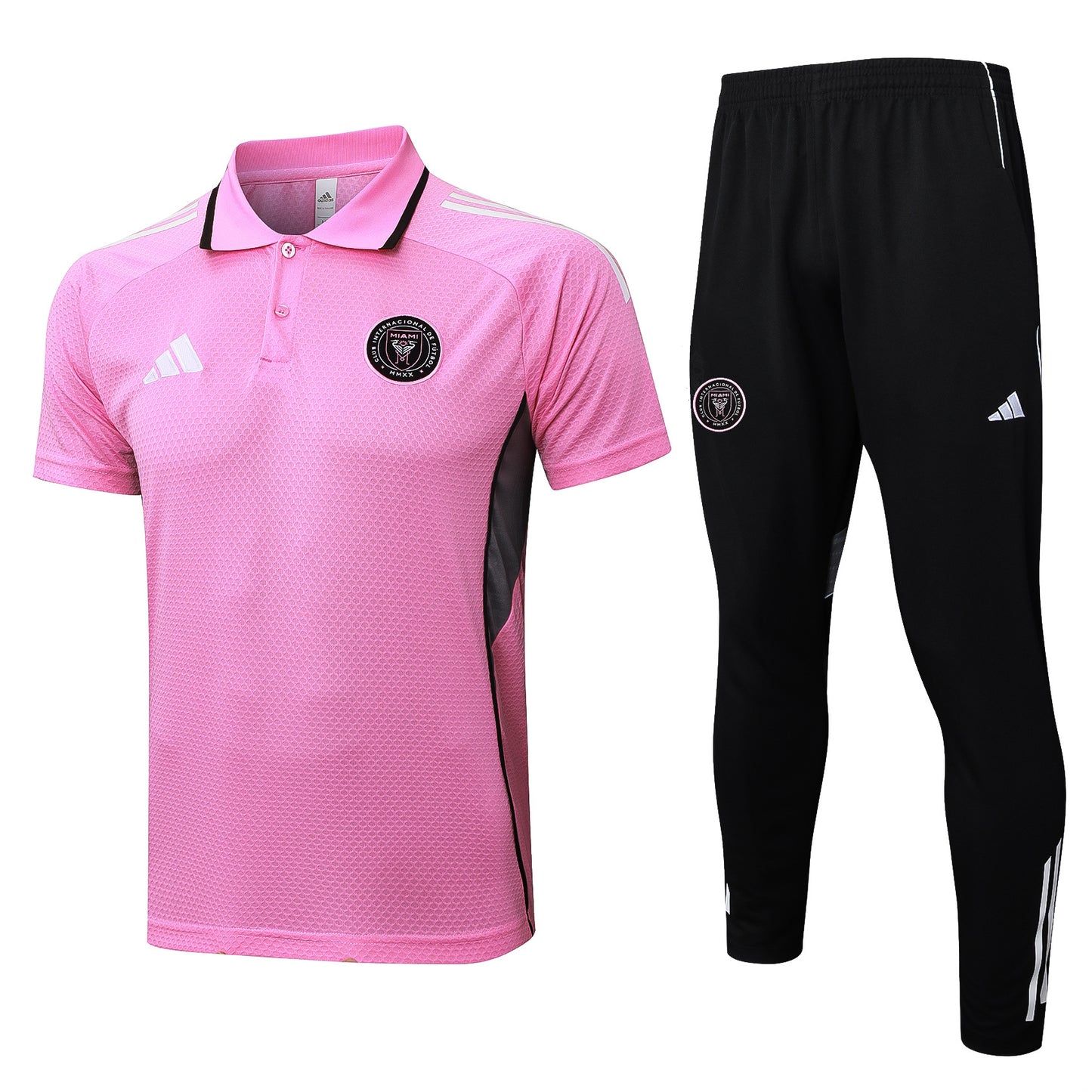 Inter Miami Rosa 2026 Training Set – Polo + Pants Slim Fit
