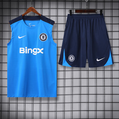 Chelsea azzurro completo con canottiera