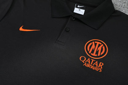 Inter Nero 2026 Training Set – Polo + Pants Slim Fit