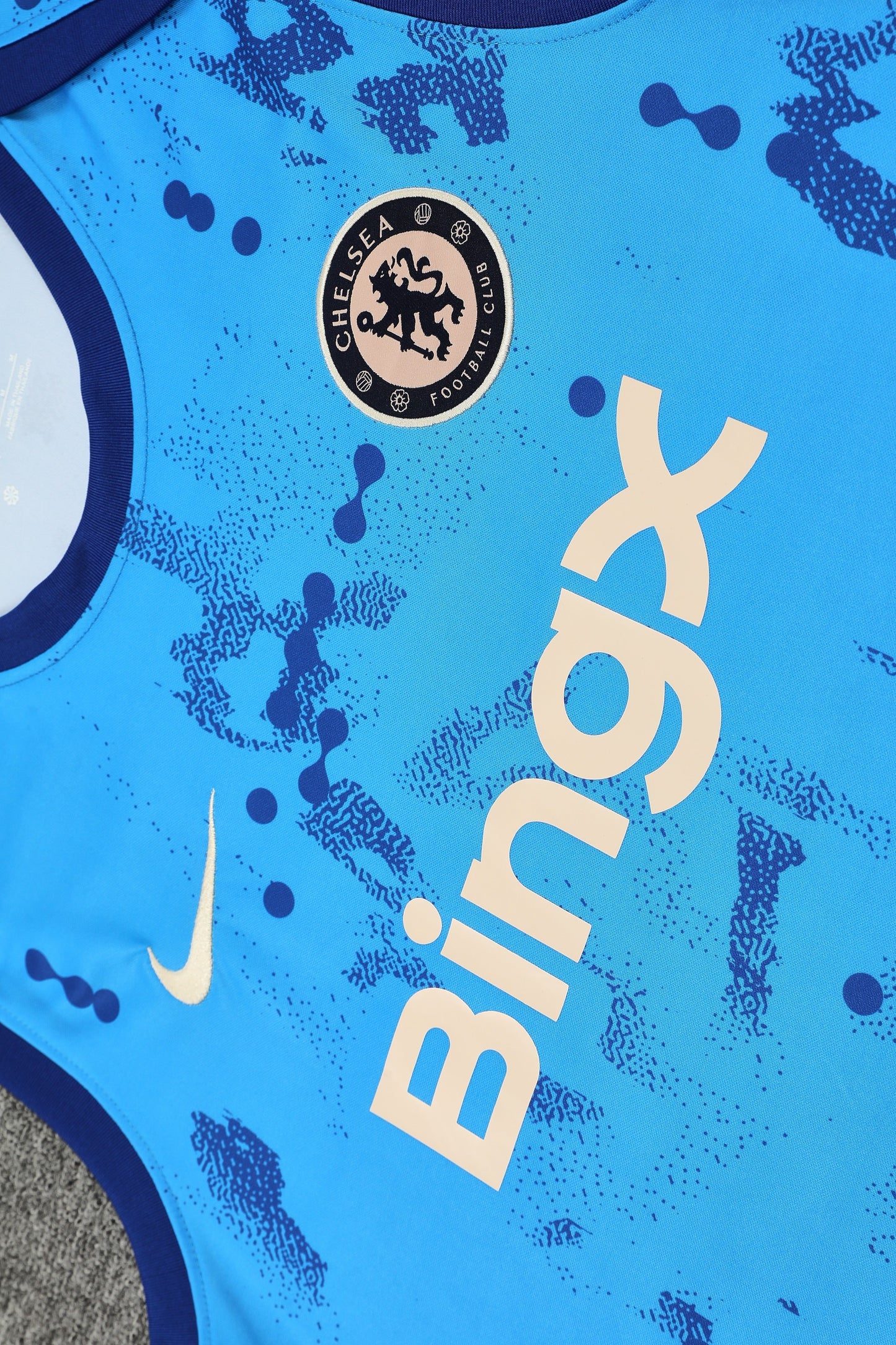 Chelsea azzurro fantasy completo con canottiera