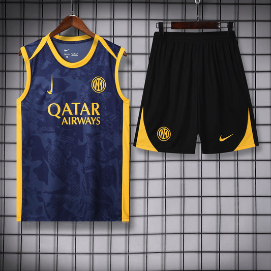 Inter blu completo con canottiera 2025/26
