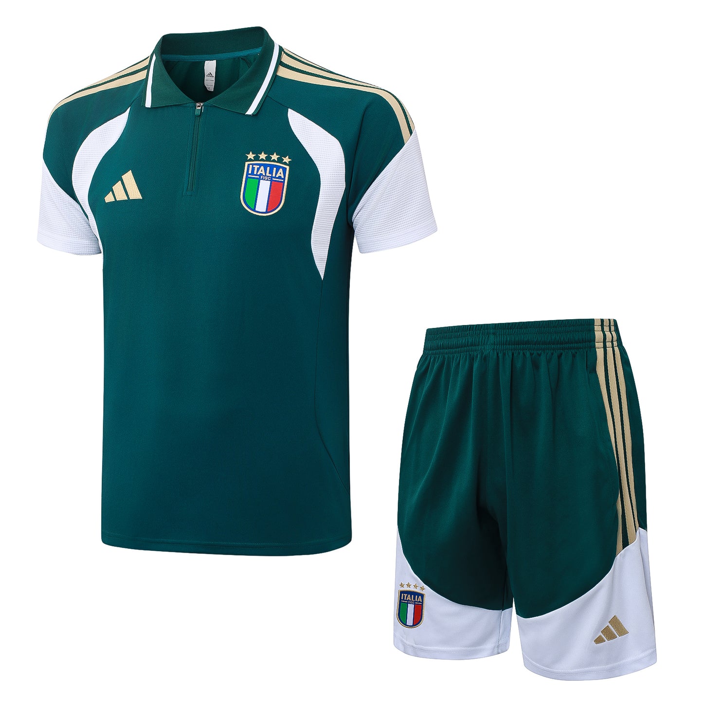 Italy Training Set Green – Polo + Short