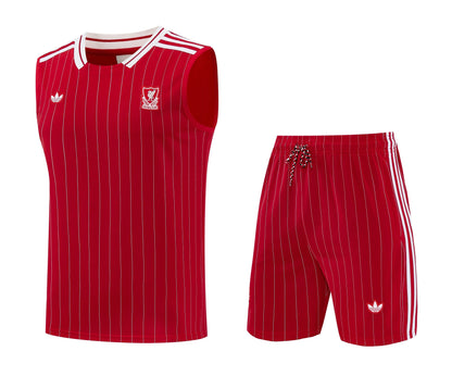 Completo Canottiera Liverpool Rosso 26/27