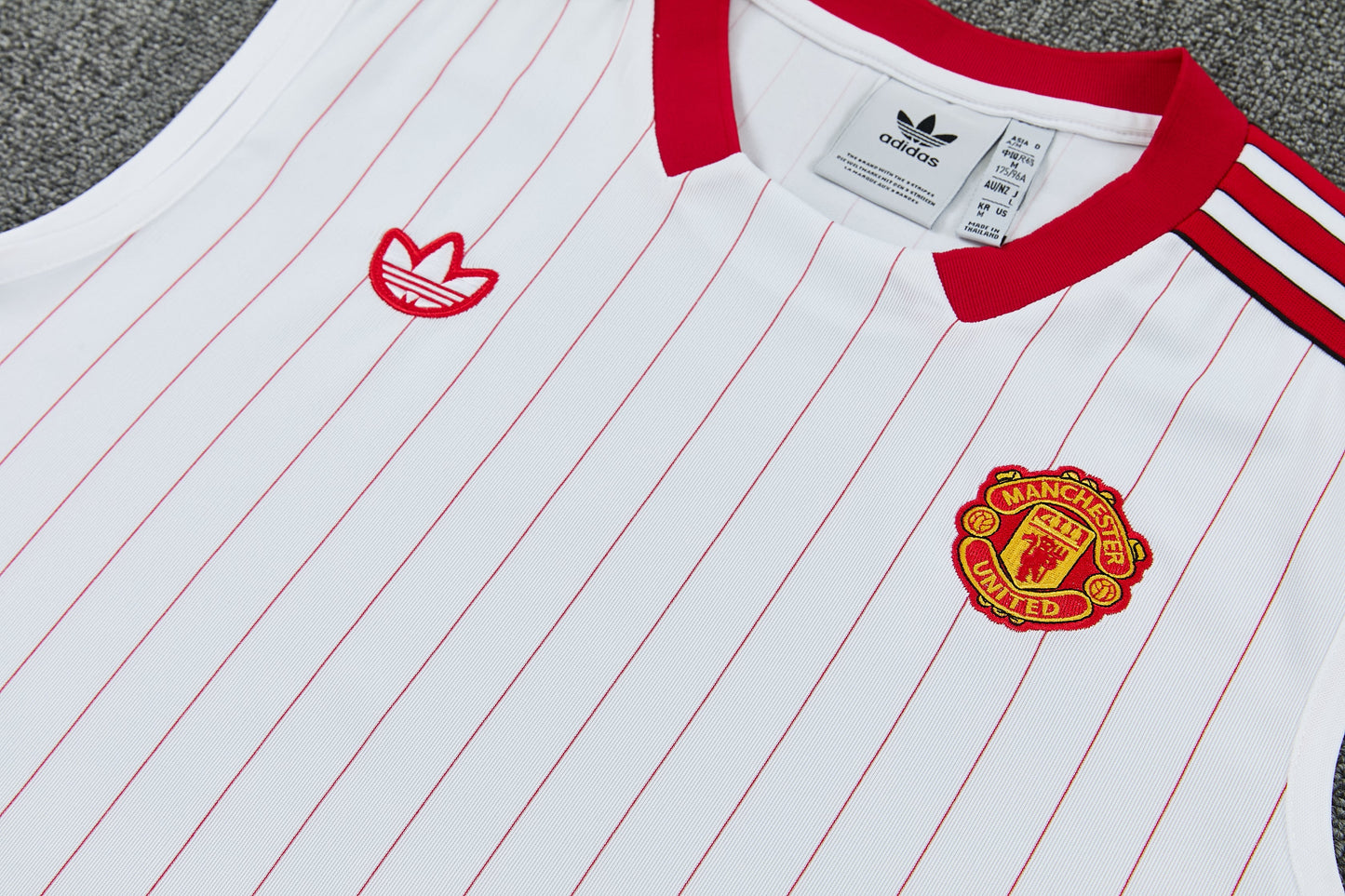 Completo Canottiera Manchester United Bianco 26/27