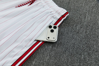 Completo Canottiera Manchester United Bianco 26/27