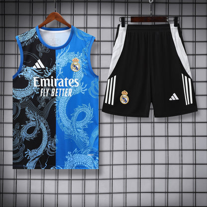 Real fantasy blu completo con canottiera 2025/26