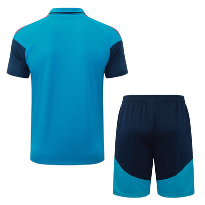 Spagna Training Set Azzurro  – Polo + Short