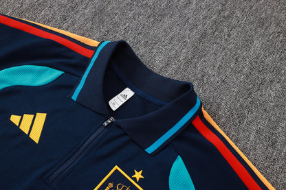 Spagna Training Set Blue  – Polo + Short